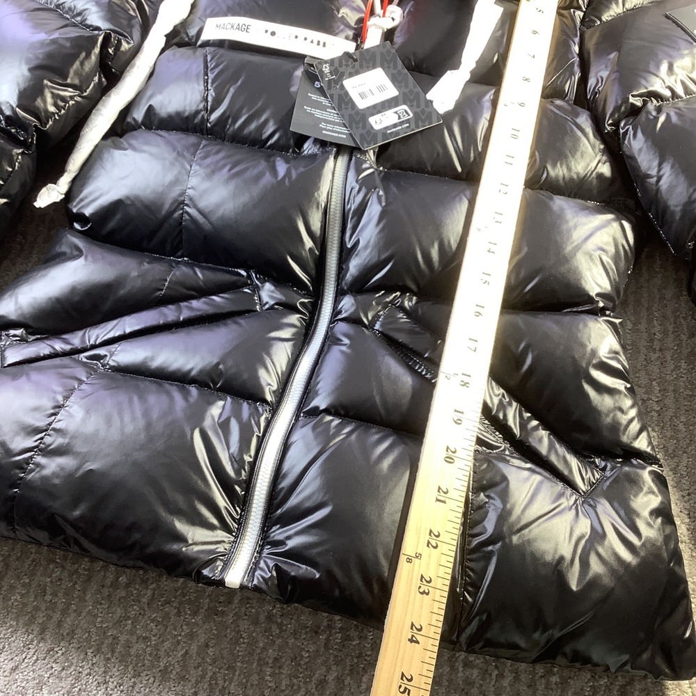 Mackage x Roller Rabbit Madalyn Black Down Puffer Jacket Coat‎ Womens Small NWT - Picture 15 of 16